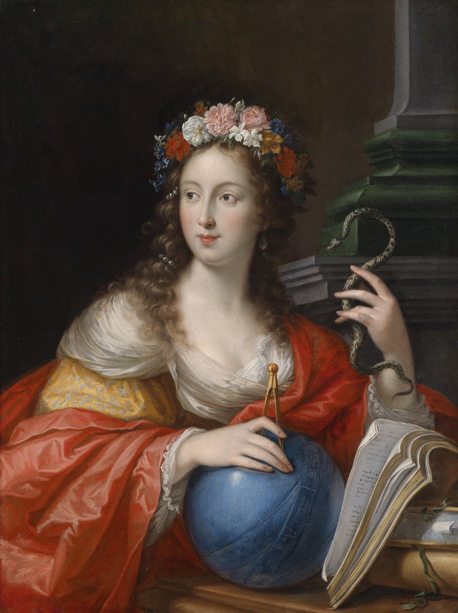 Uma alegoria de inteligência de Cesare Dandini