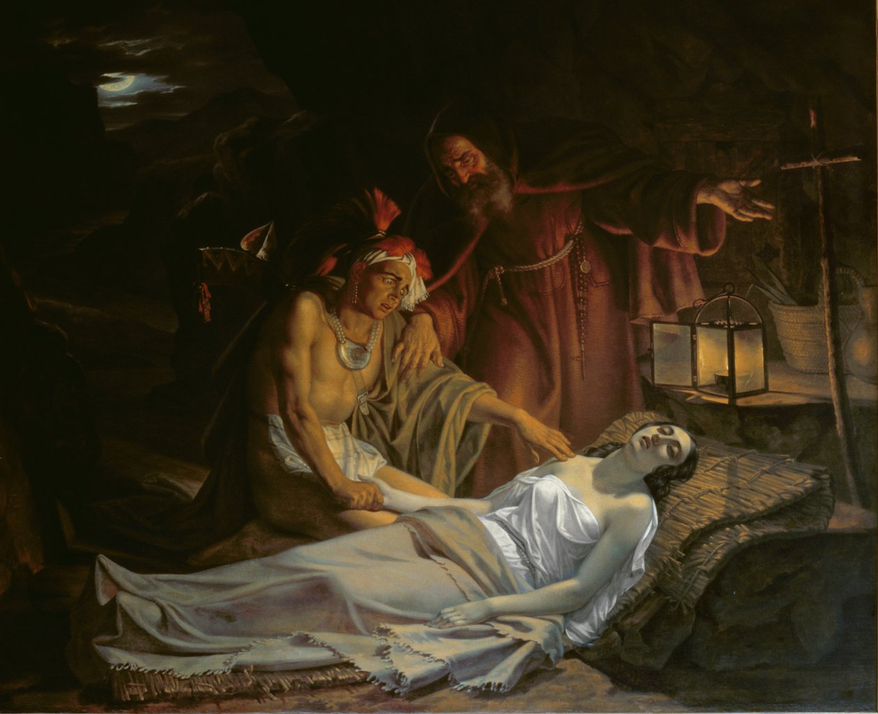 A morte de Atala de Cesare Mussini