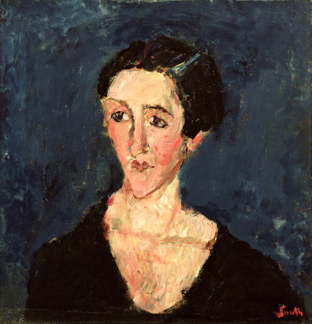 Madame M. Castaing, c.1928 de Chaim Soutine