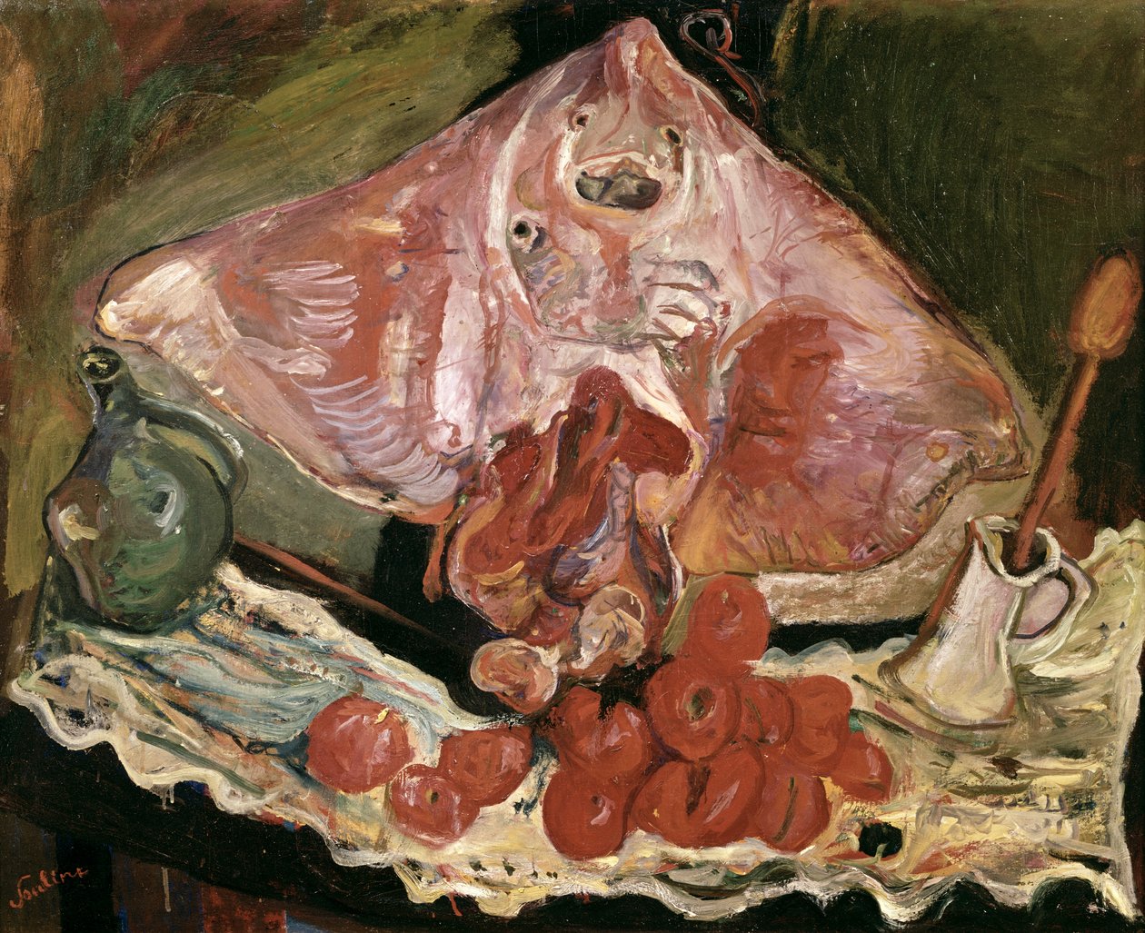 O raio. c.1924 de Chaim Soutine