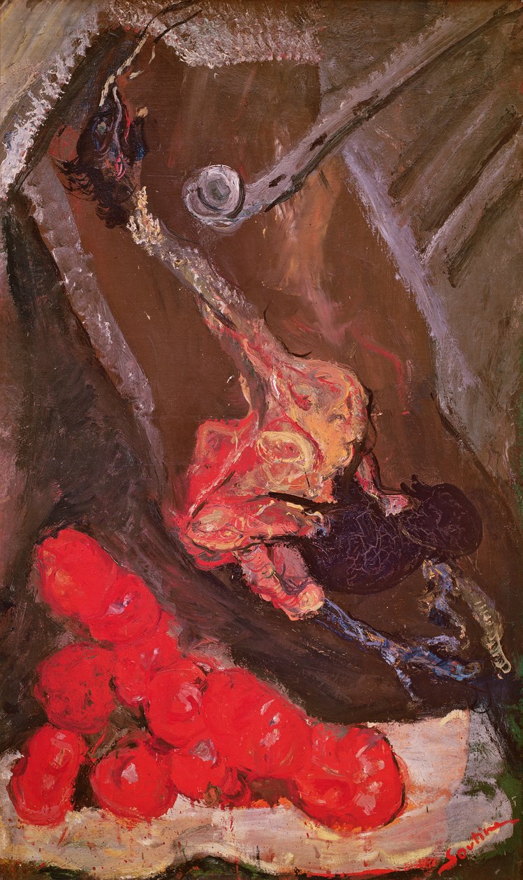 Turquia e tomate de Chaim Soutine
