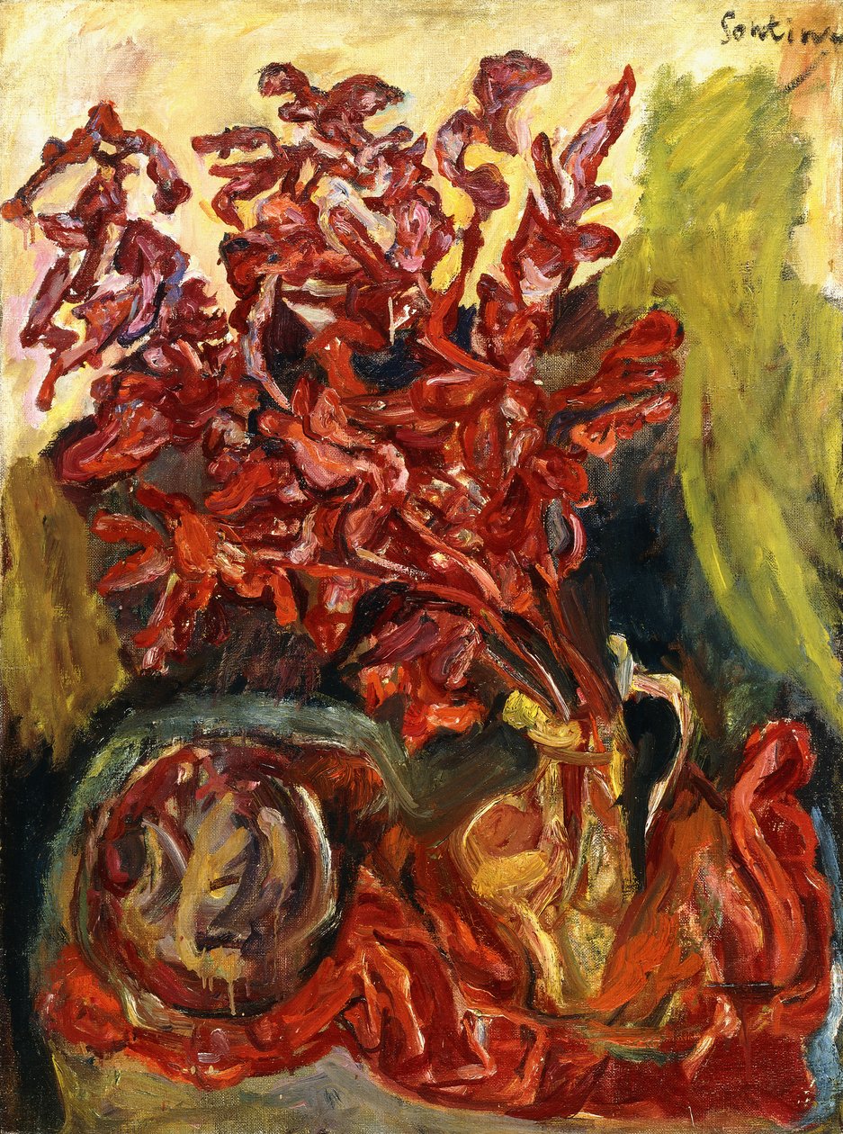 O tipo de flor, c.1919 de Chaim Soutine