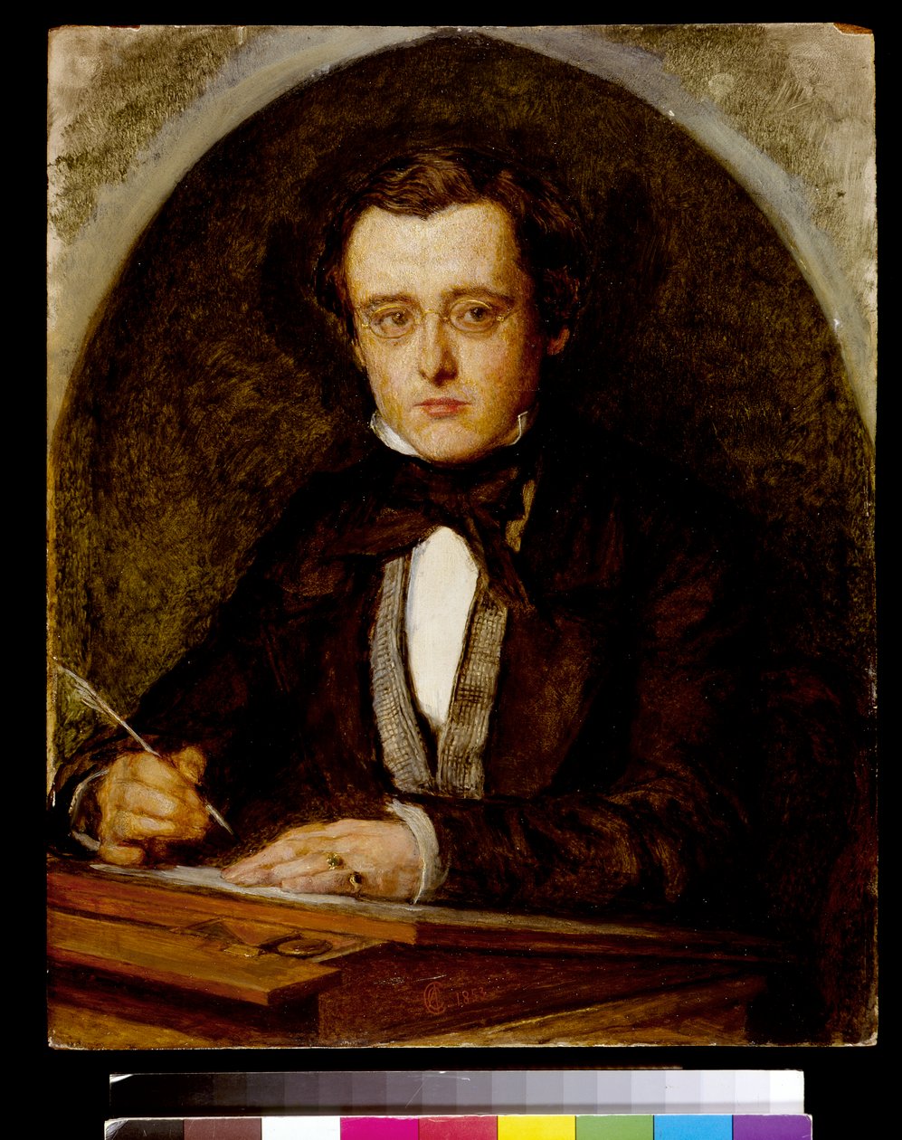 Retrato de Wilkie Collins (1824-1889) 1853 de Charles Collins