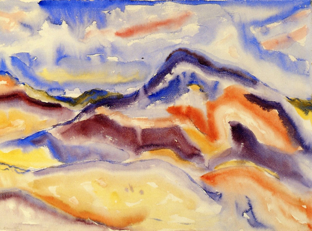 Paisagem Abstrata, 1915 de Charles Demuth