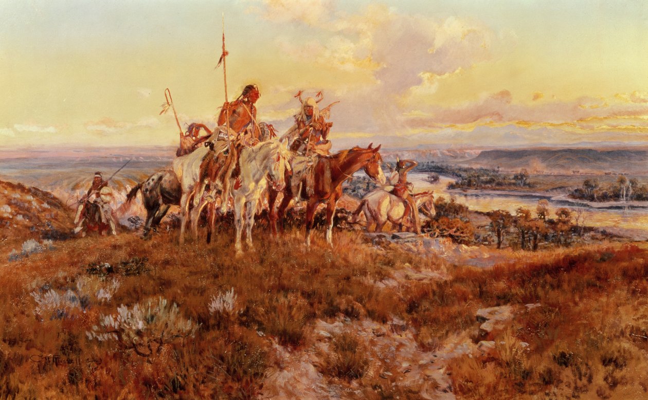 Os vagões de Charles Marion Russell