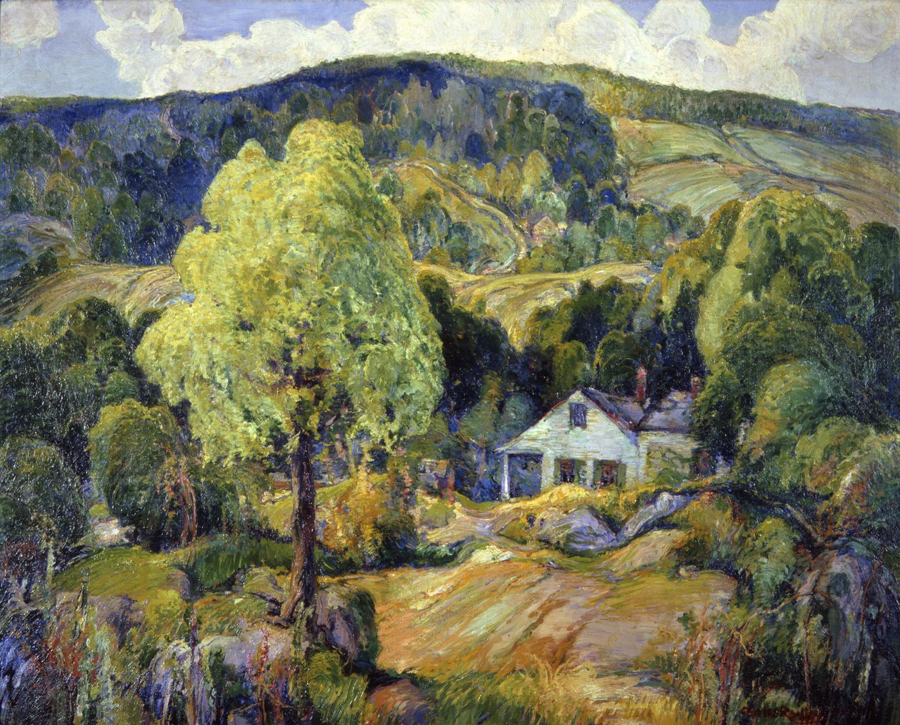 Design De Verão, 1922 de Charles P. Reiffel