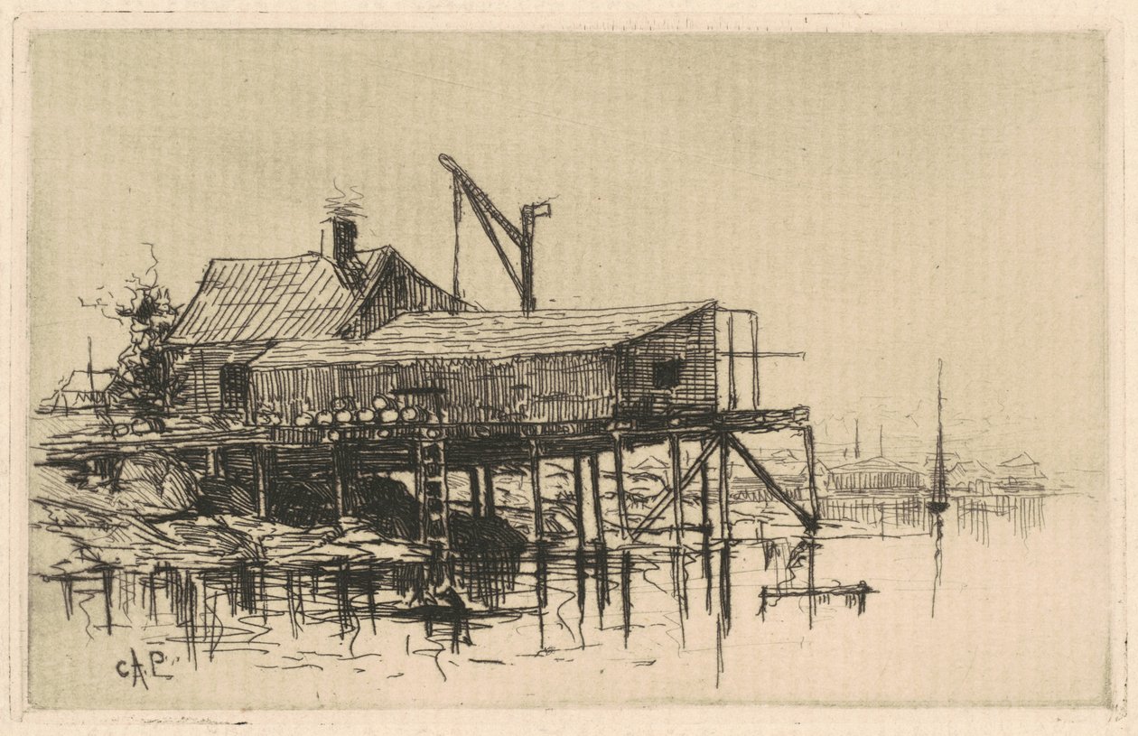 Barracas de sal de Charles A. Platt