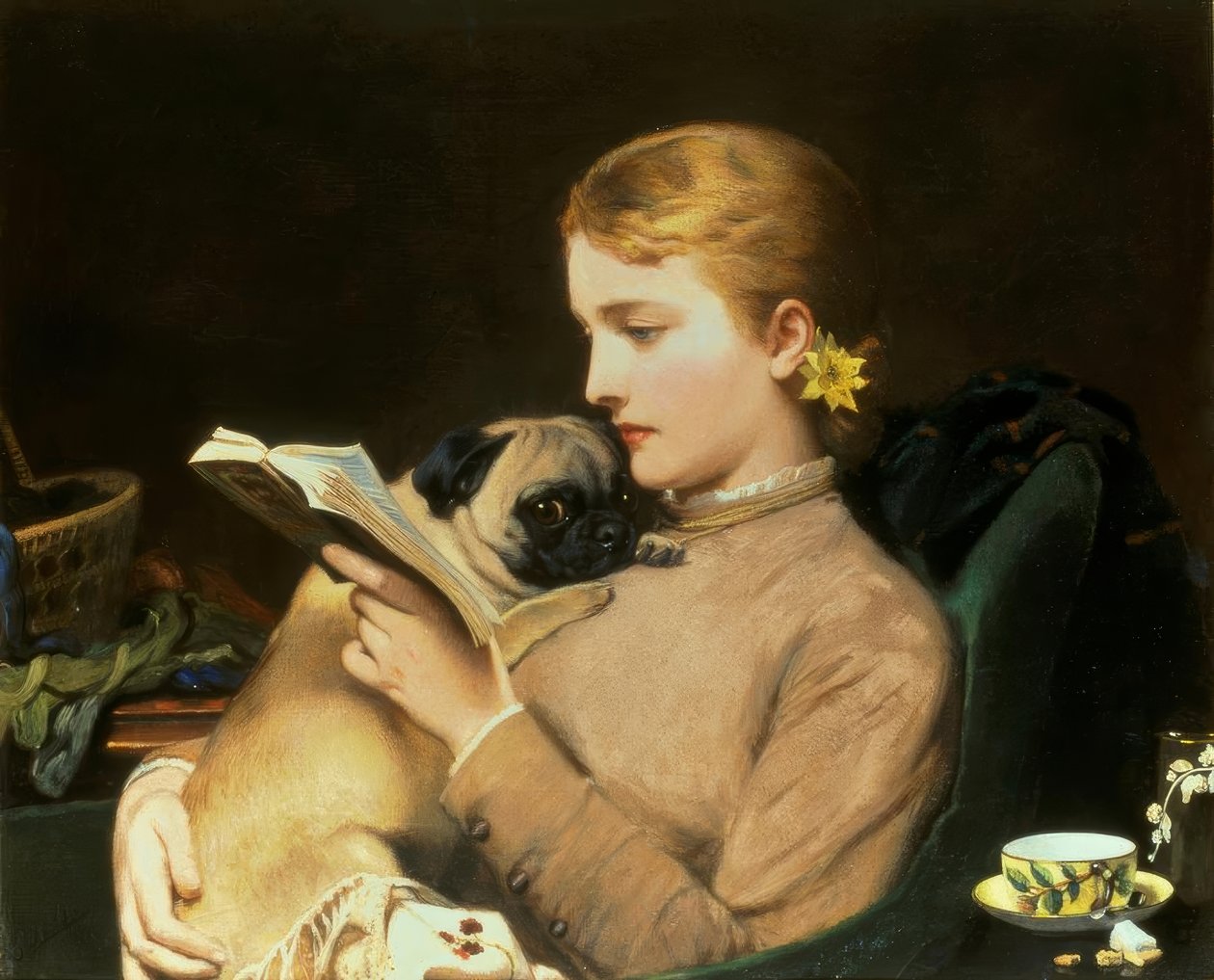 Loiro e Morena de Charles Burton Barber