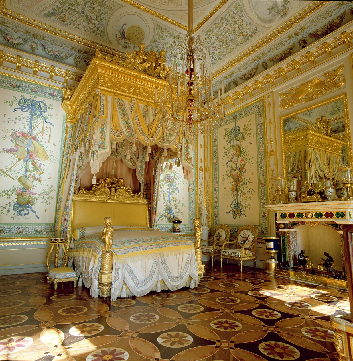 Quarto de Estado da Grã-duquesa Maria Feodorovna de Charles Cameron