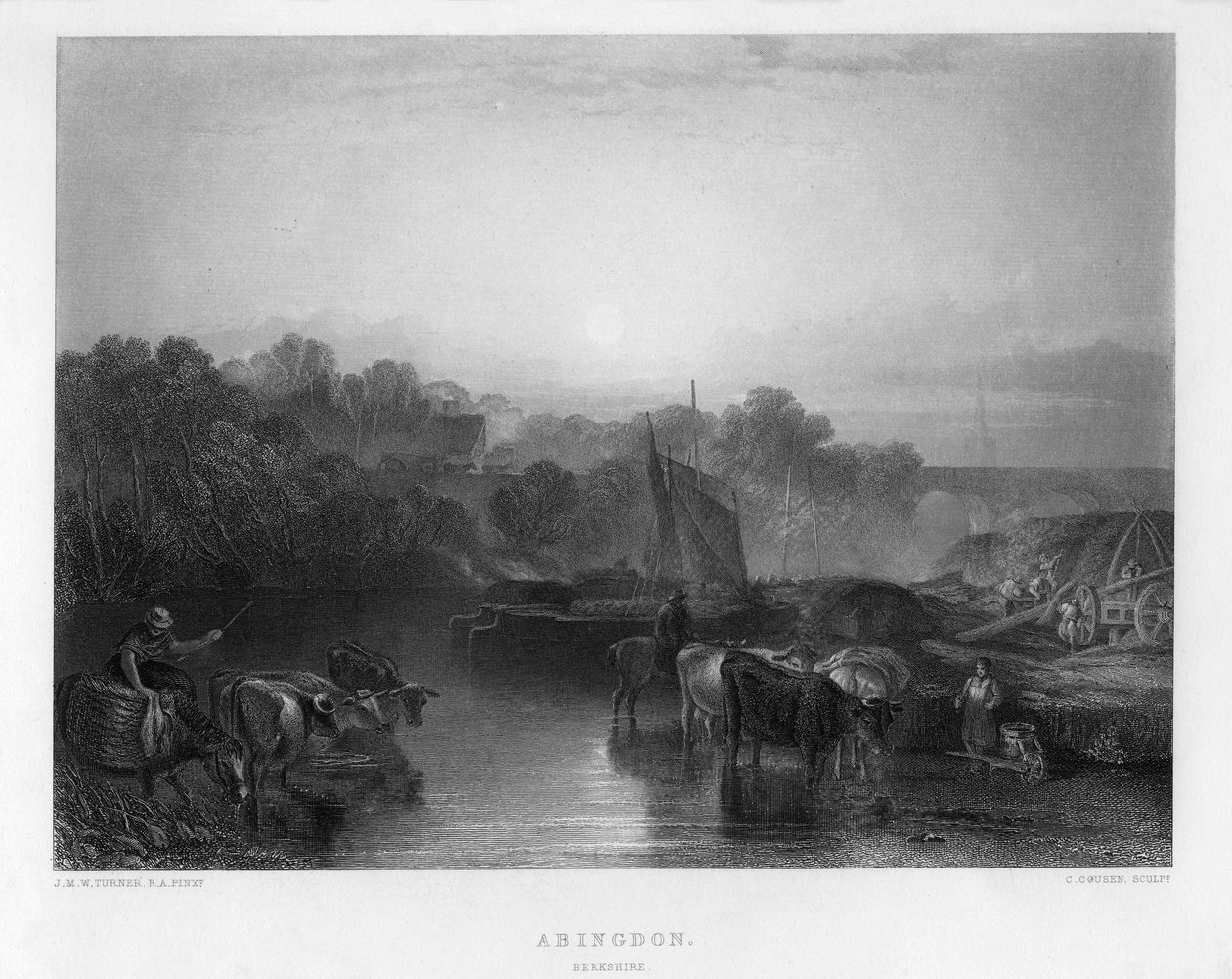 Abingdon, século XIX. de Charles Cousen