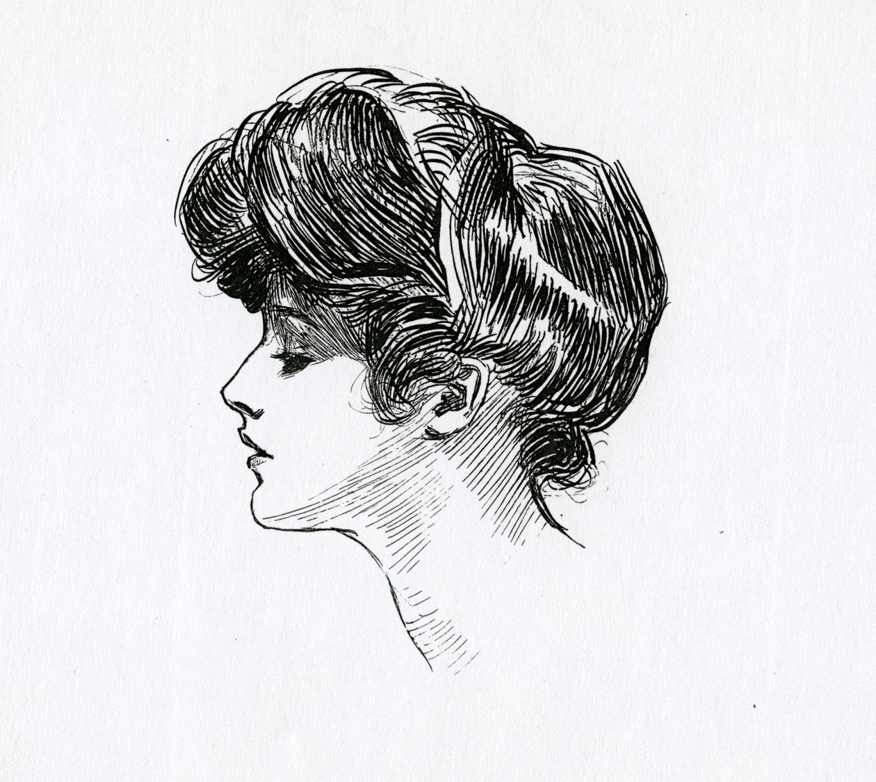 Uma garota Gibson, c.1902 de Charles Dana Gibson