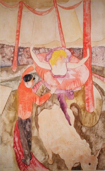 Equestrienne e Assistente de Charles Demuth
