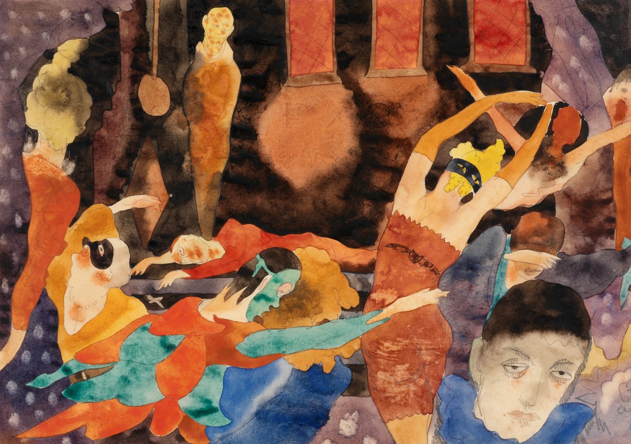 A Máscara da Morte Vermelha de Charles Demuth