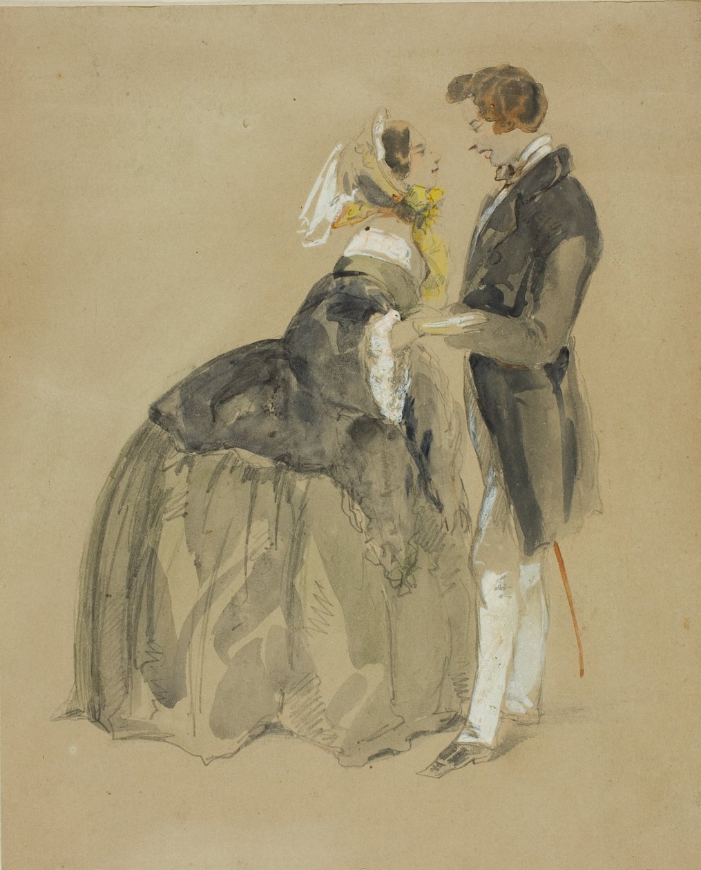 O casal de Charles Edouard de Beaumont