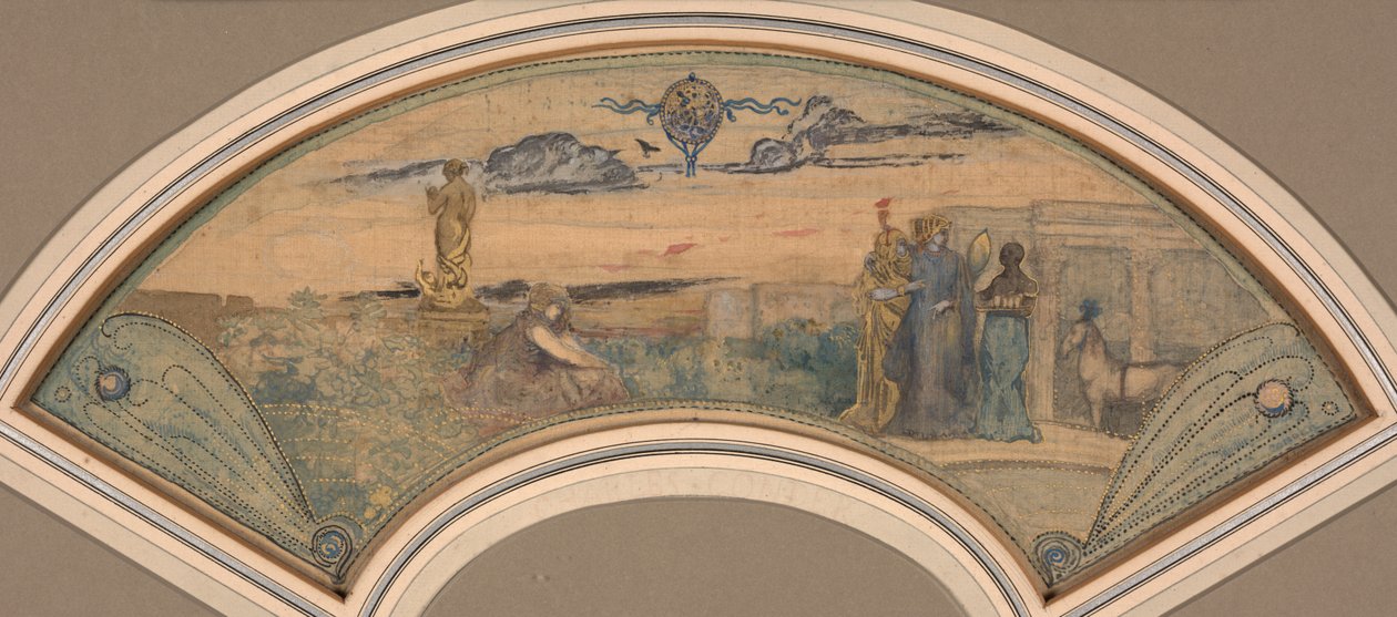 A excursão romântica de Charles Edward Conder