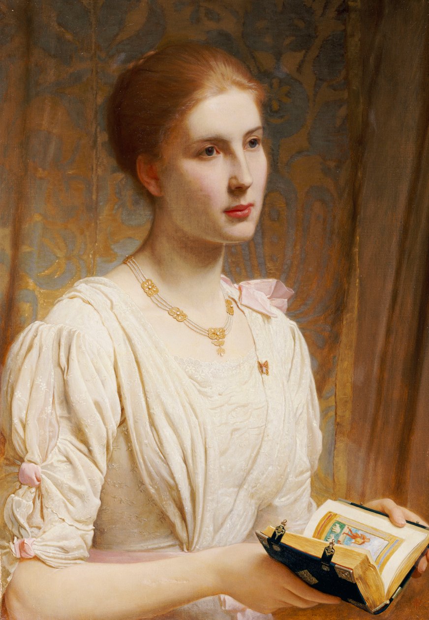 Retrato de Miss Helen Lindsay de Charles Edward Perugini