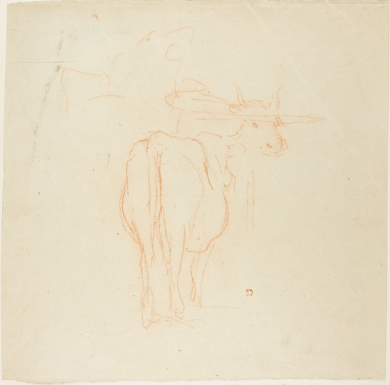 Gado em pé de Charles Francois Daubigny