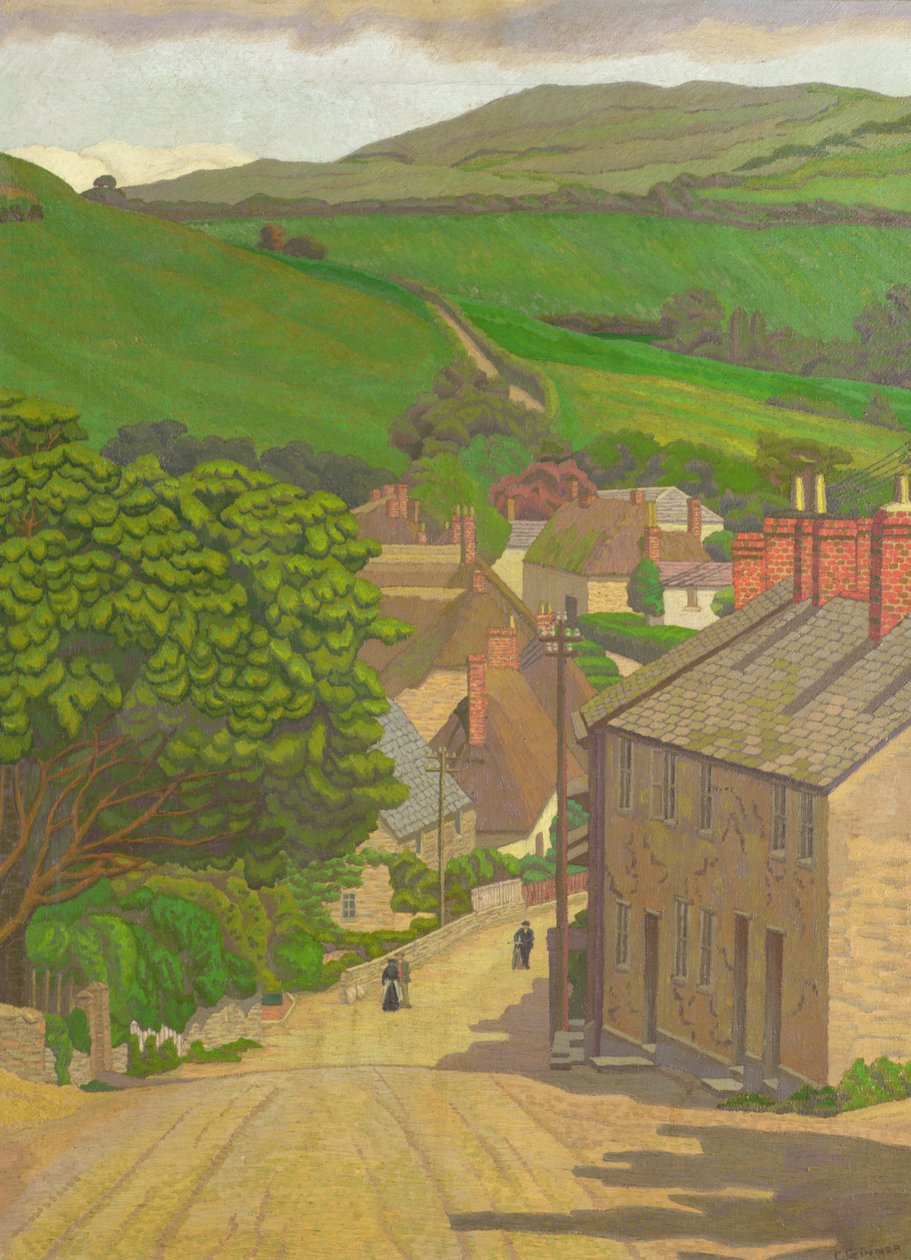 Chideock, Devon de Charles Ginner