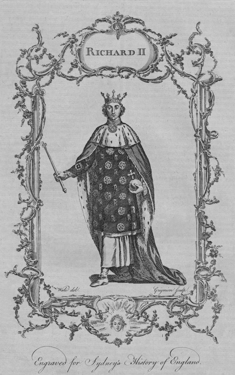 Ricardo II, 1773. de Charles Grignion