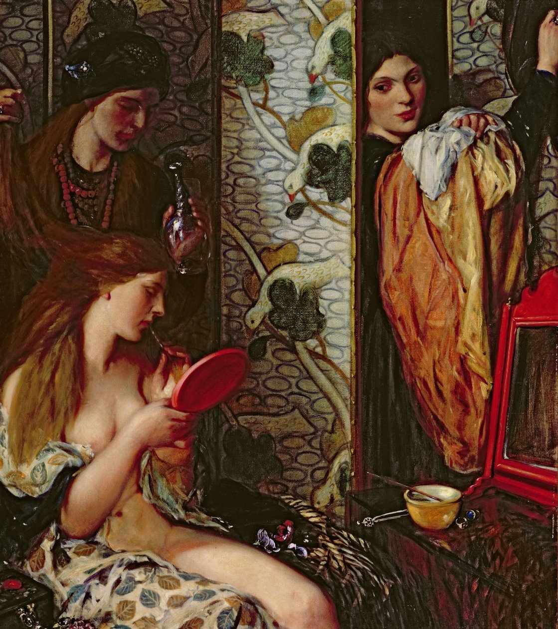 O banheiro, 1912 de Charles Haslewood Shannon