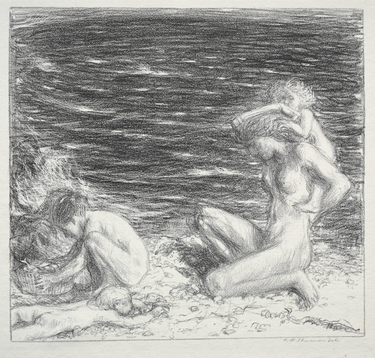 Mar e brisa de Charles Hasslewood Shannon