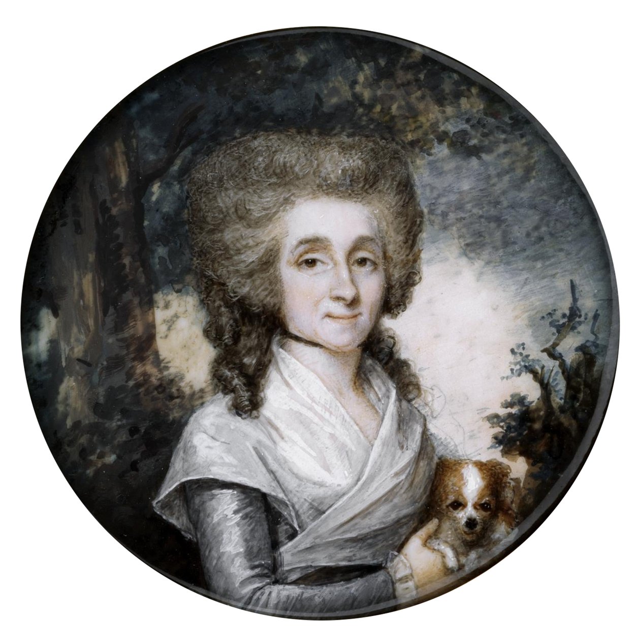 Caixa com Retrato de Mulher de Charles Hénard