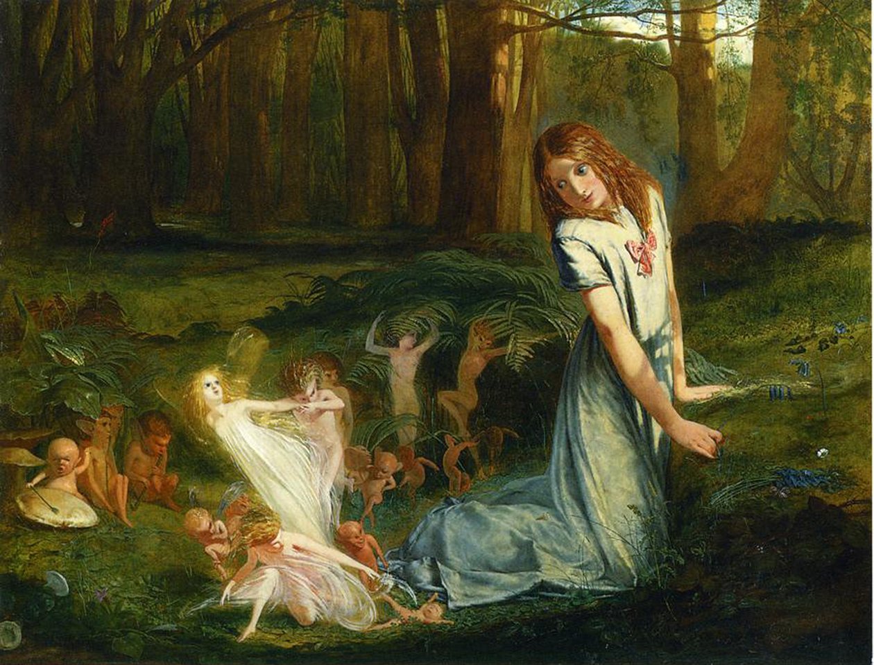 Encontrando as fadas de Charles Hutton Lear