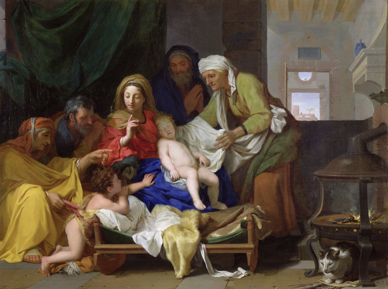 O Sono do Menino Jesus de Charles Le Brun