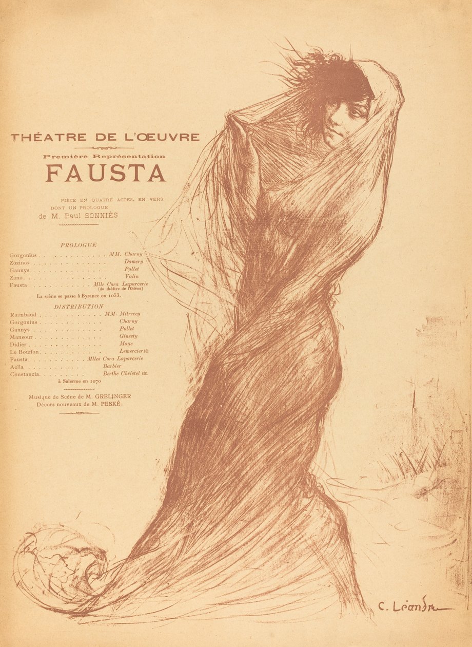 Fausto de Charles Lucien Leandre