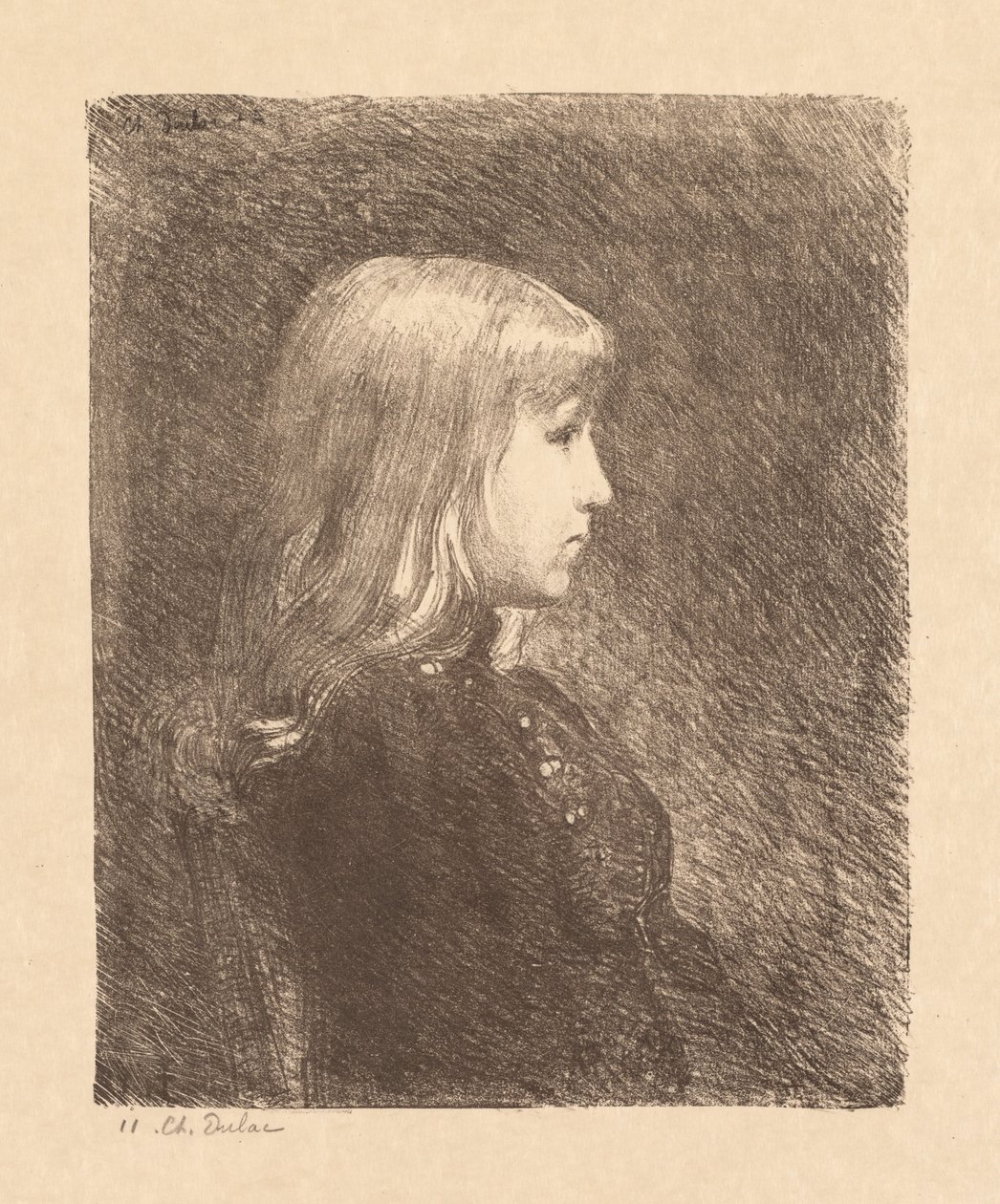 Moça Moça, 1892. de Charles Marie Dulac