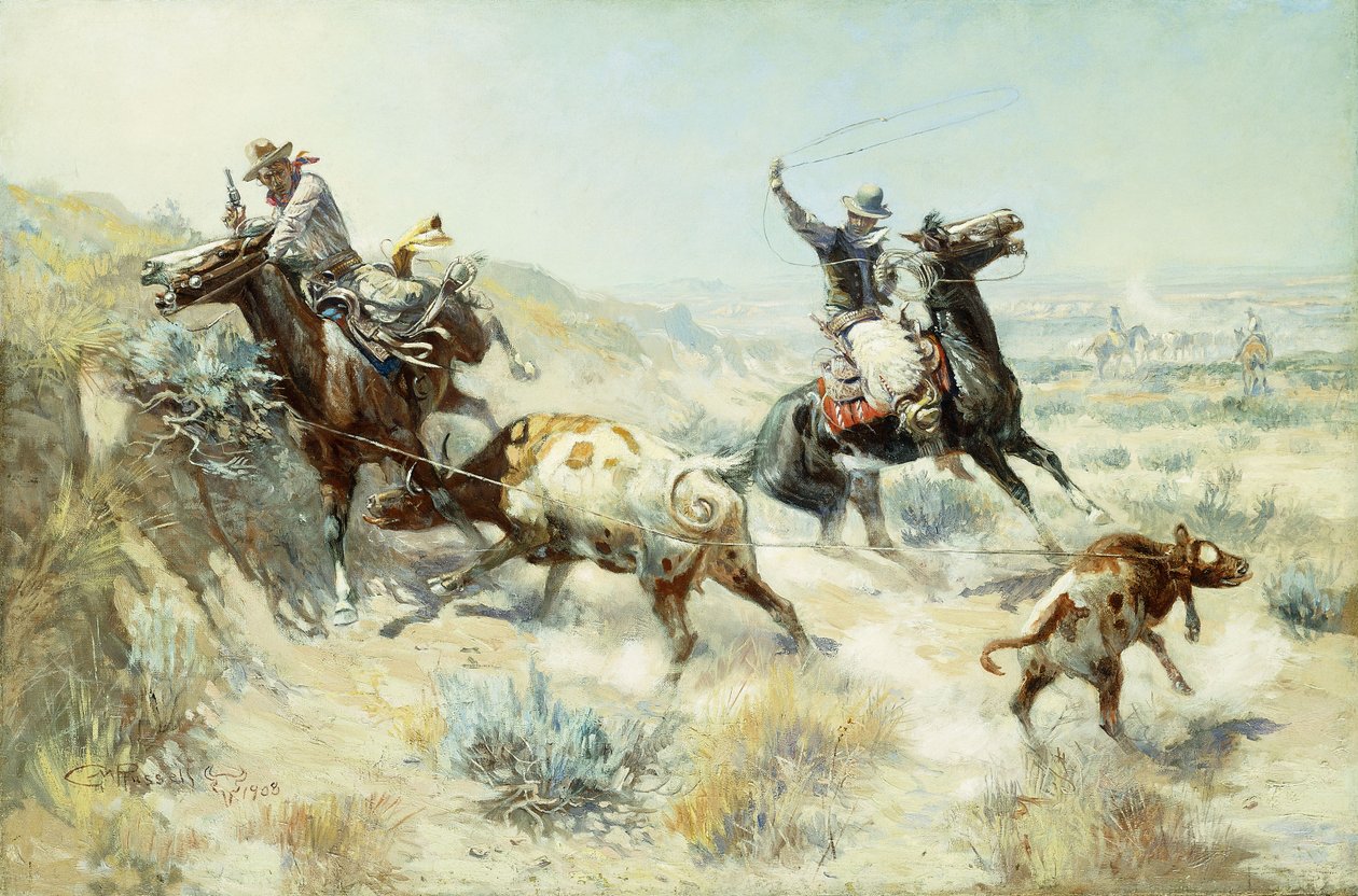 Mãe Mãe, 1908 de Charles Marion Russell