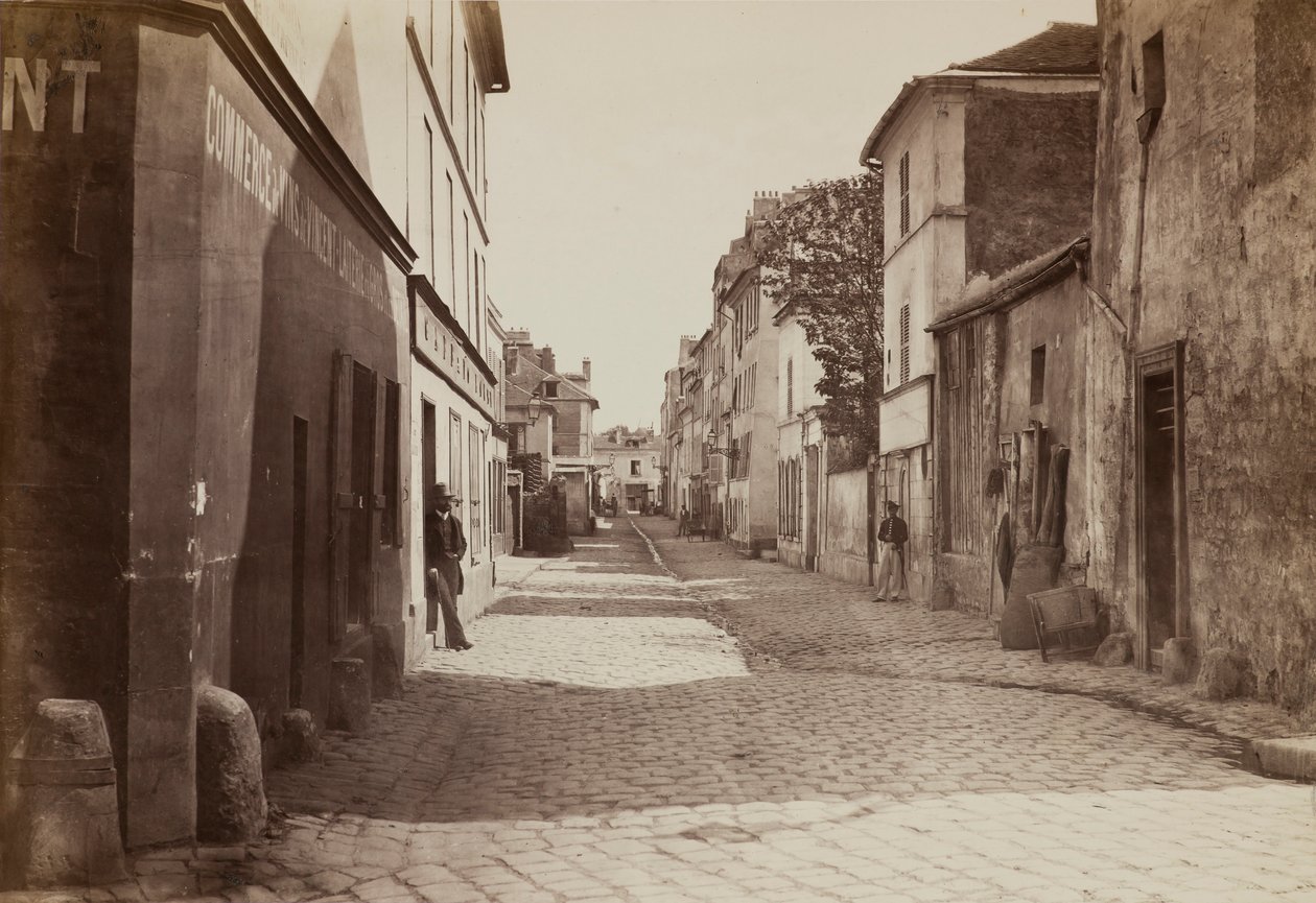 Rua Lourcine de Charles Marville