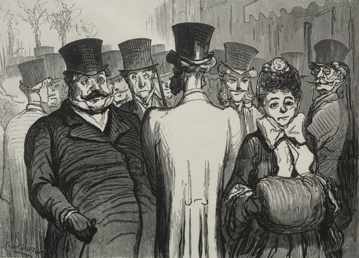 A avenida dos italianos de Charles Maurand