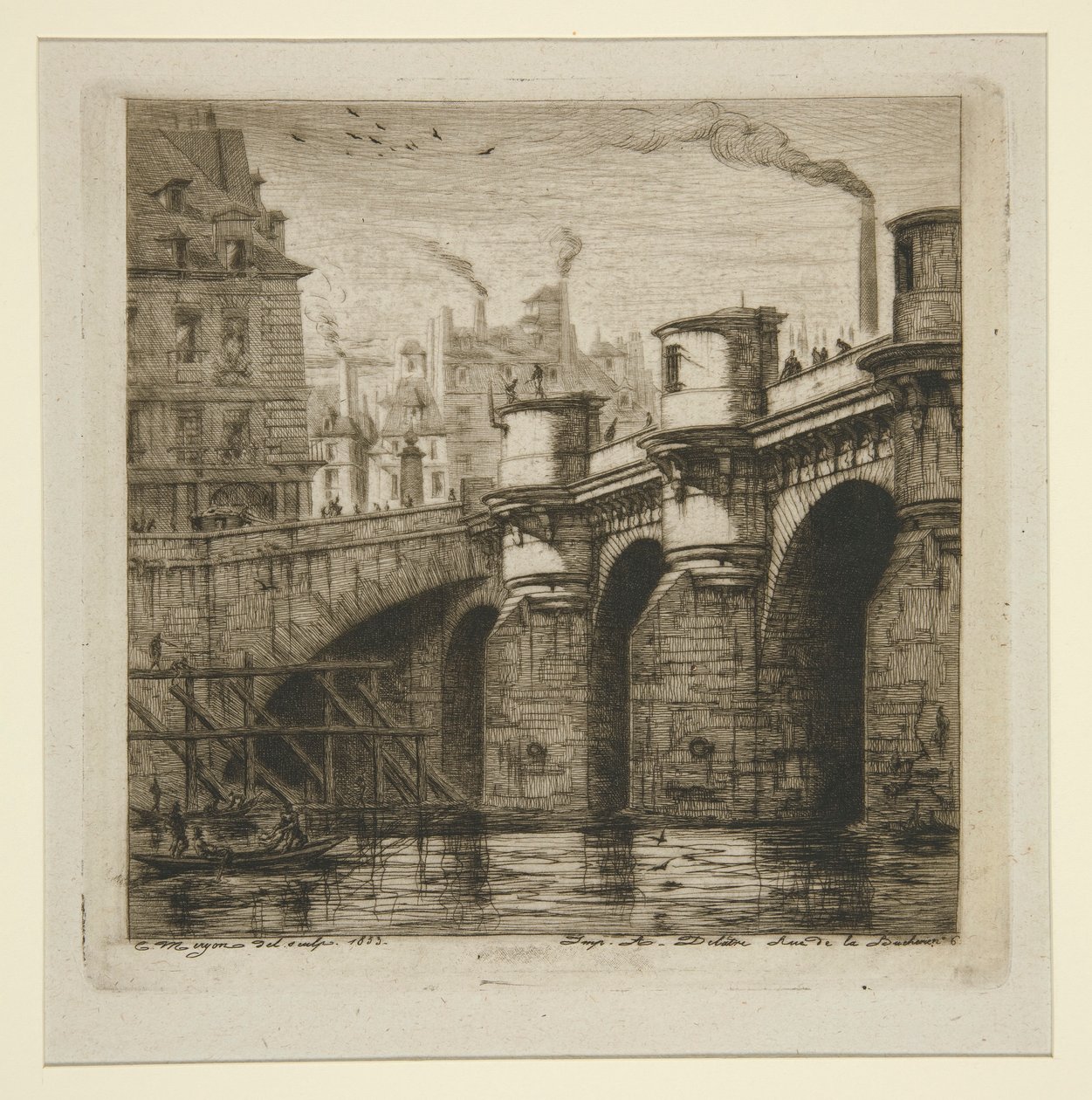 A Pont-Neuf de Charles Meryon