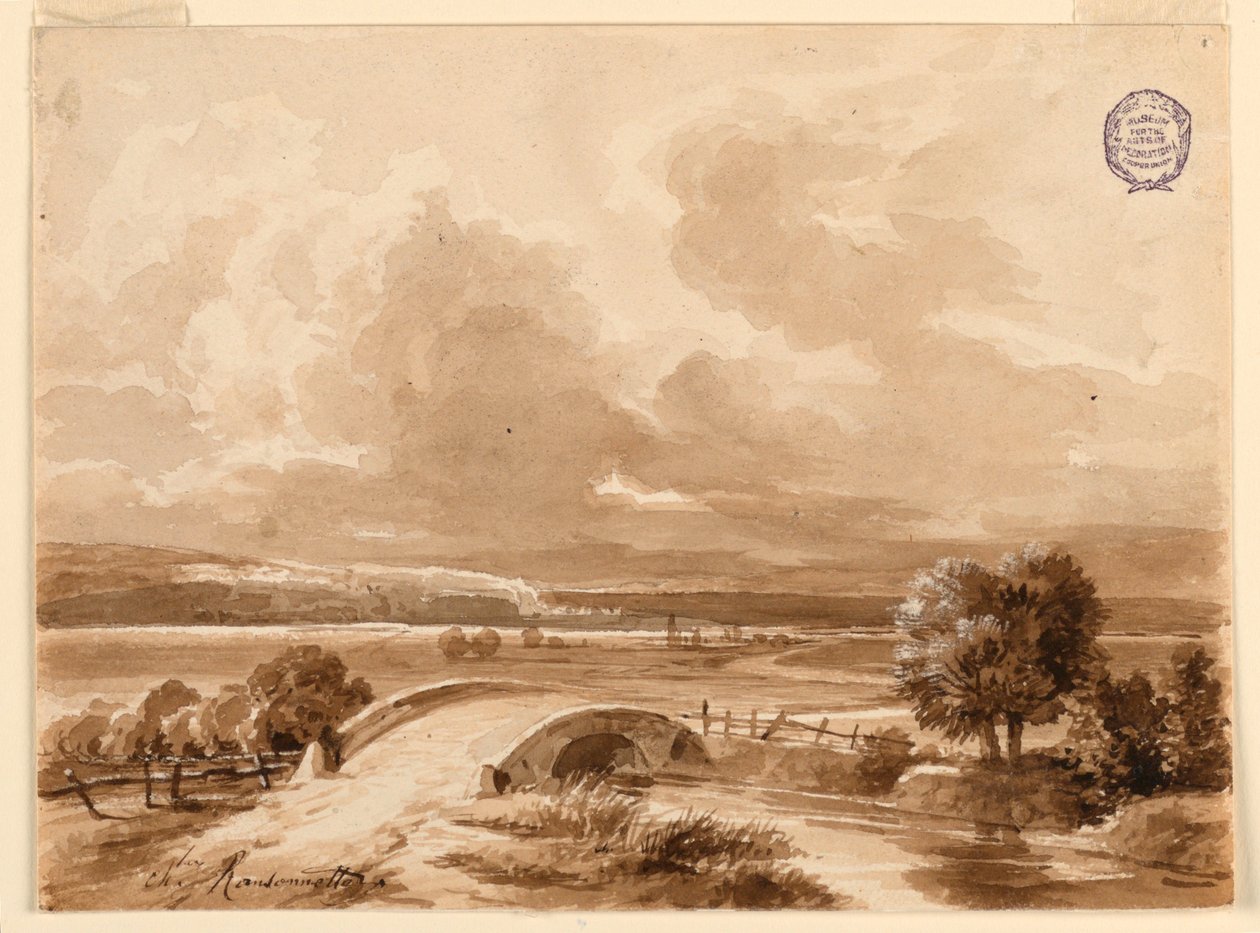 Paisagem de Charles Nicolas Ransonnette