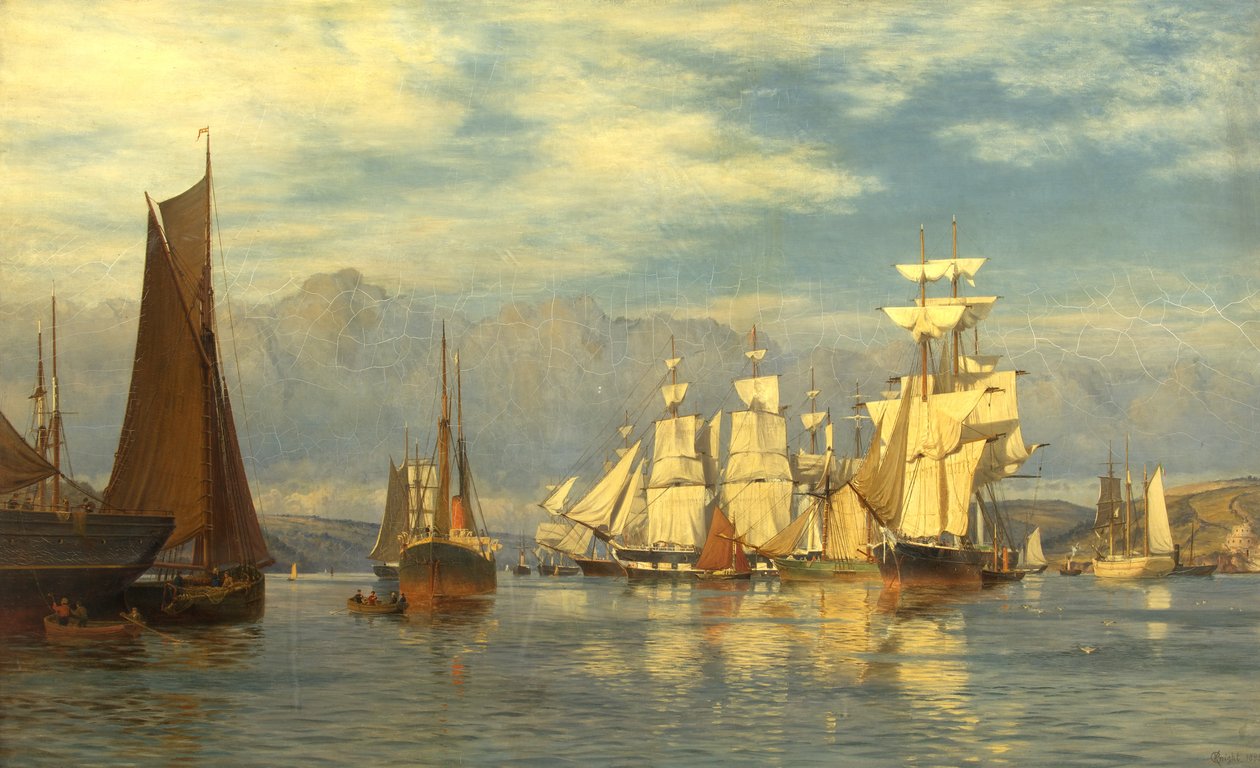 Porto de Falmouth de Charles Parsons Knight
