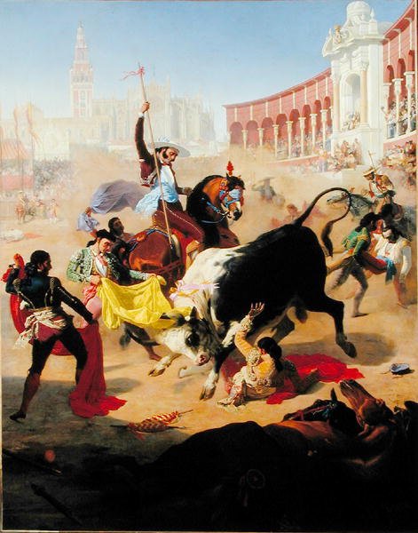 Touradas, 1846 de Charles Porion