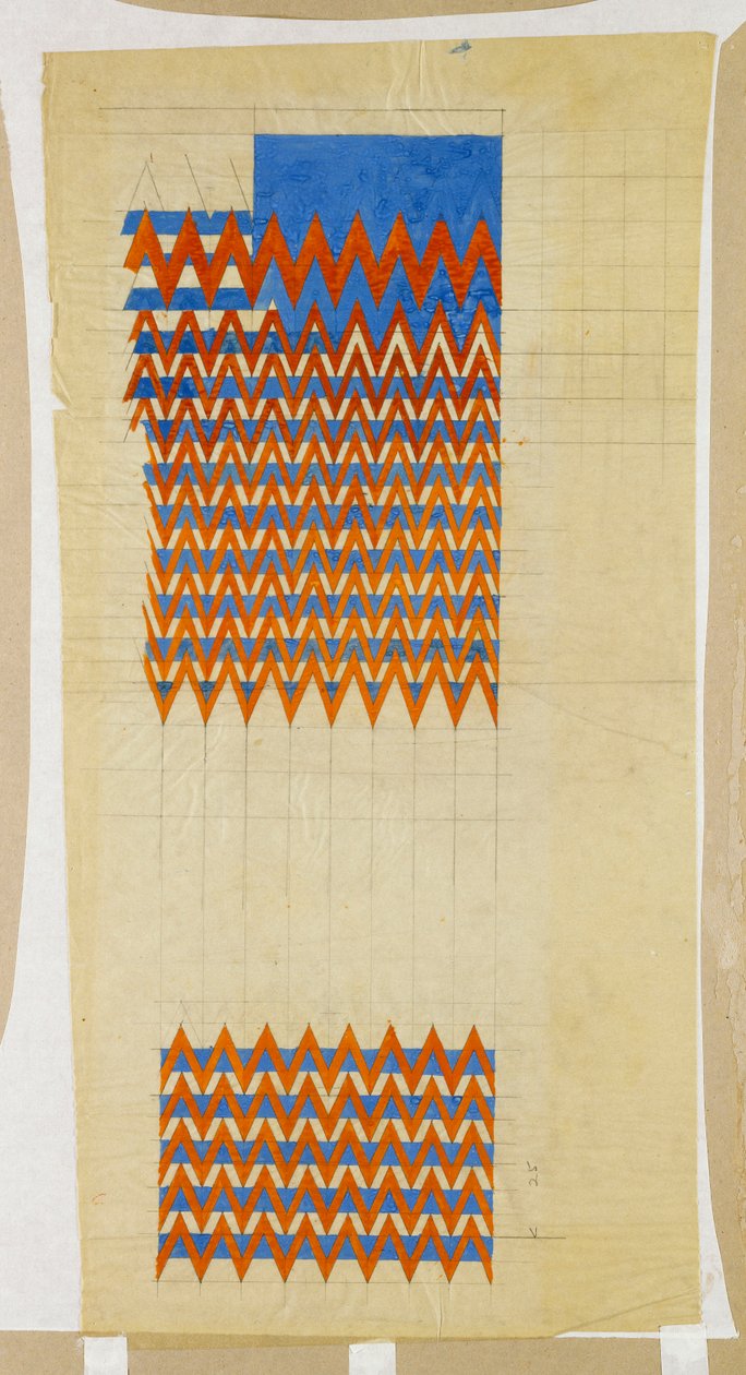 Design de tecido de Charles Rennie Mackintosh