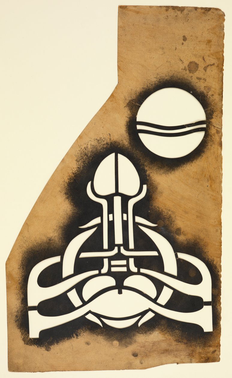 Estêncil de Charles Rennie Mackintosh