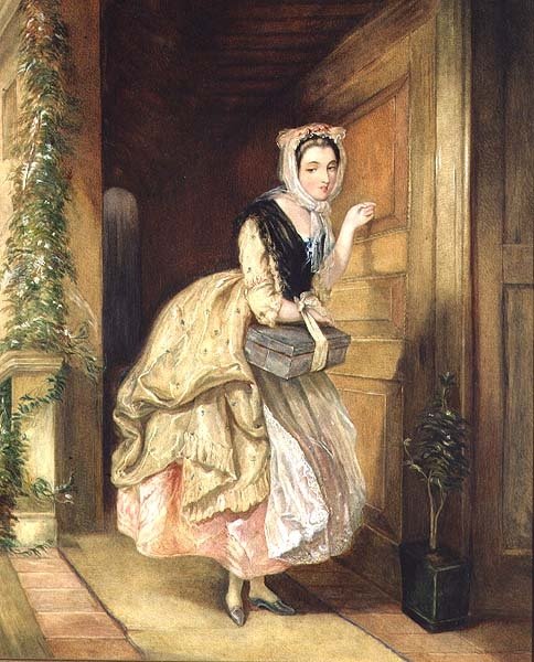 Bater à porta de Charles Robert Leslie