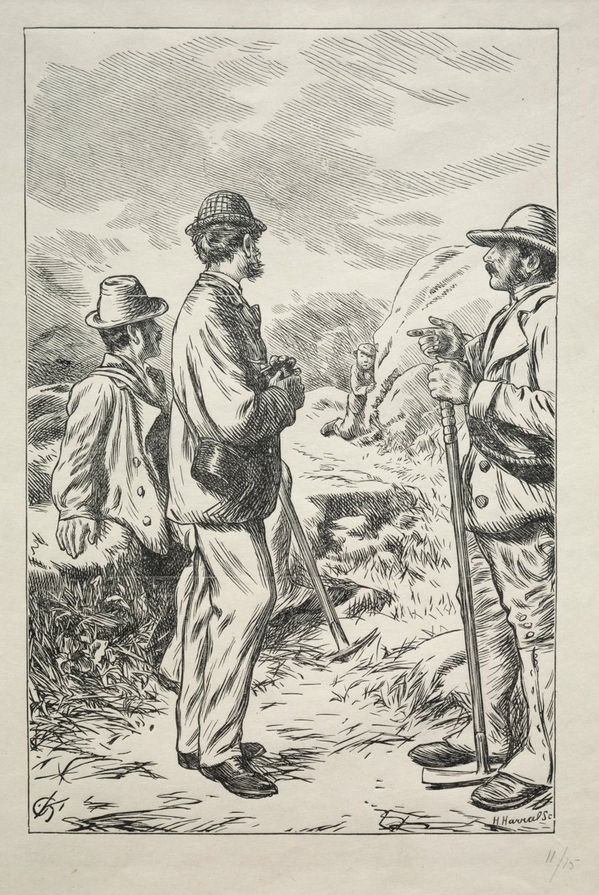 Os Três Nomes, 1869. de Charles Samuel Keene