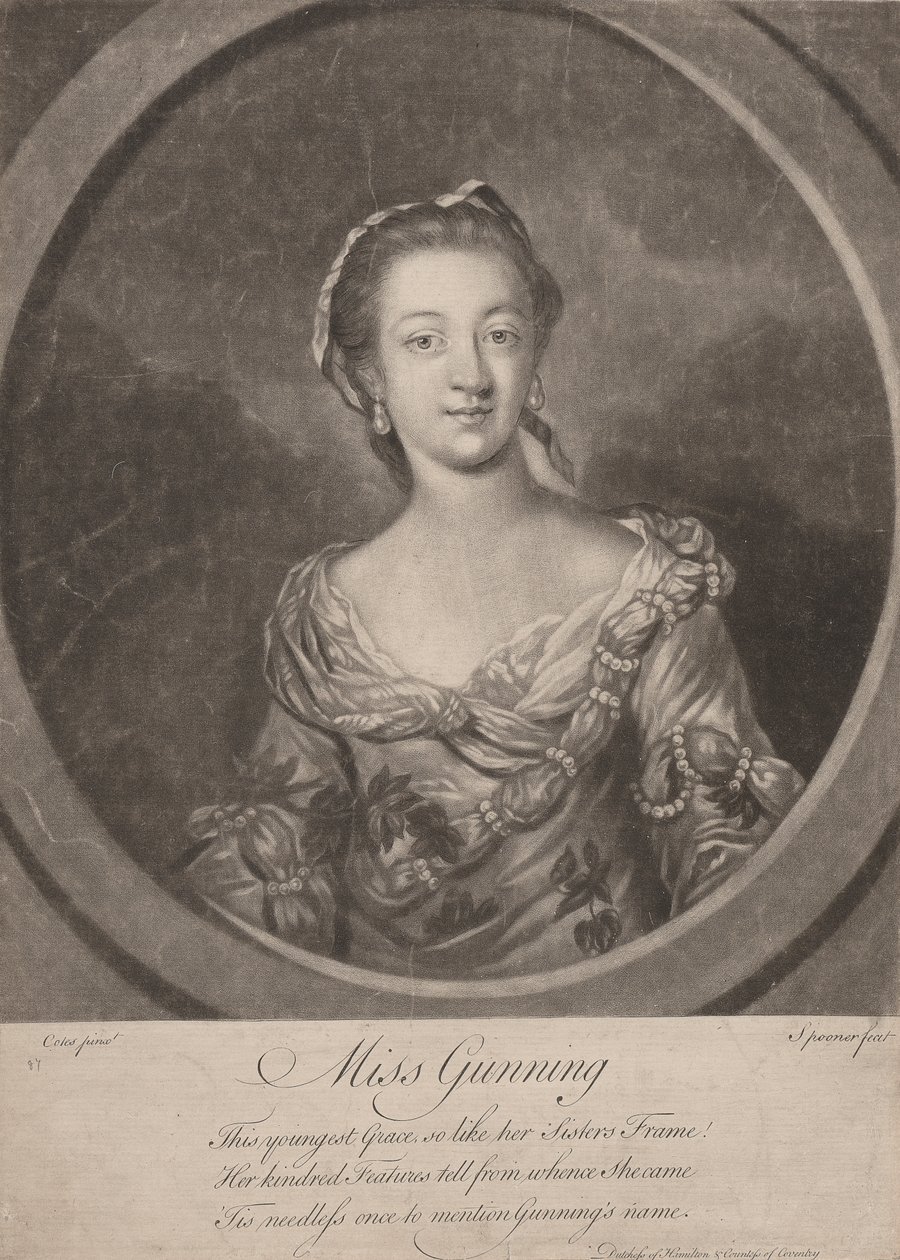 Miss Catharine Gunning de Charles Spooner