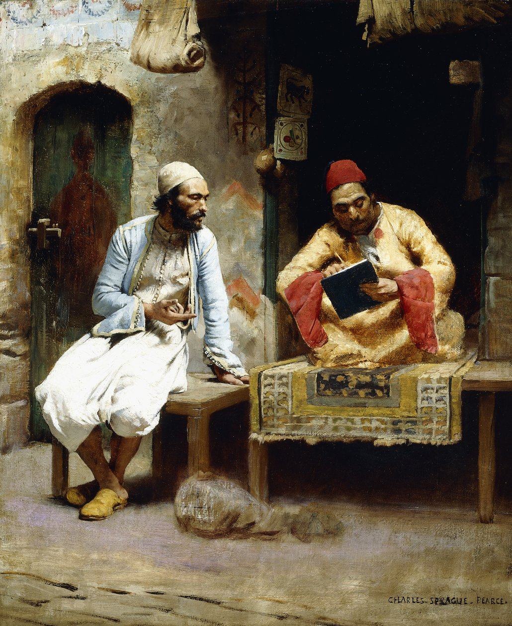 A carta, de Charles Sprague Pearce