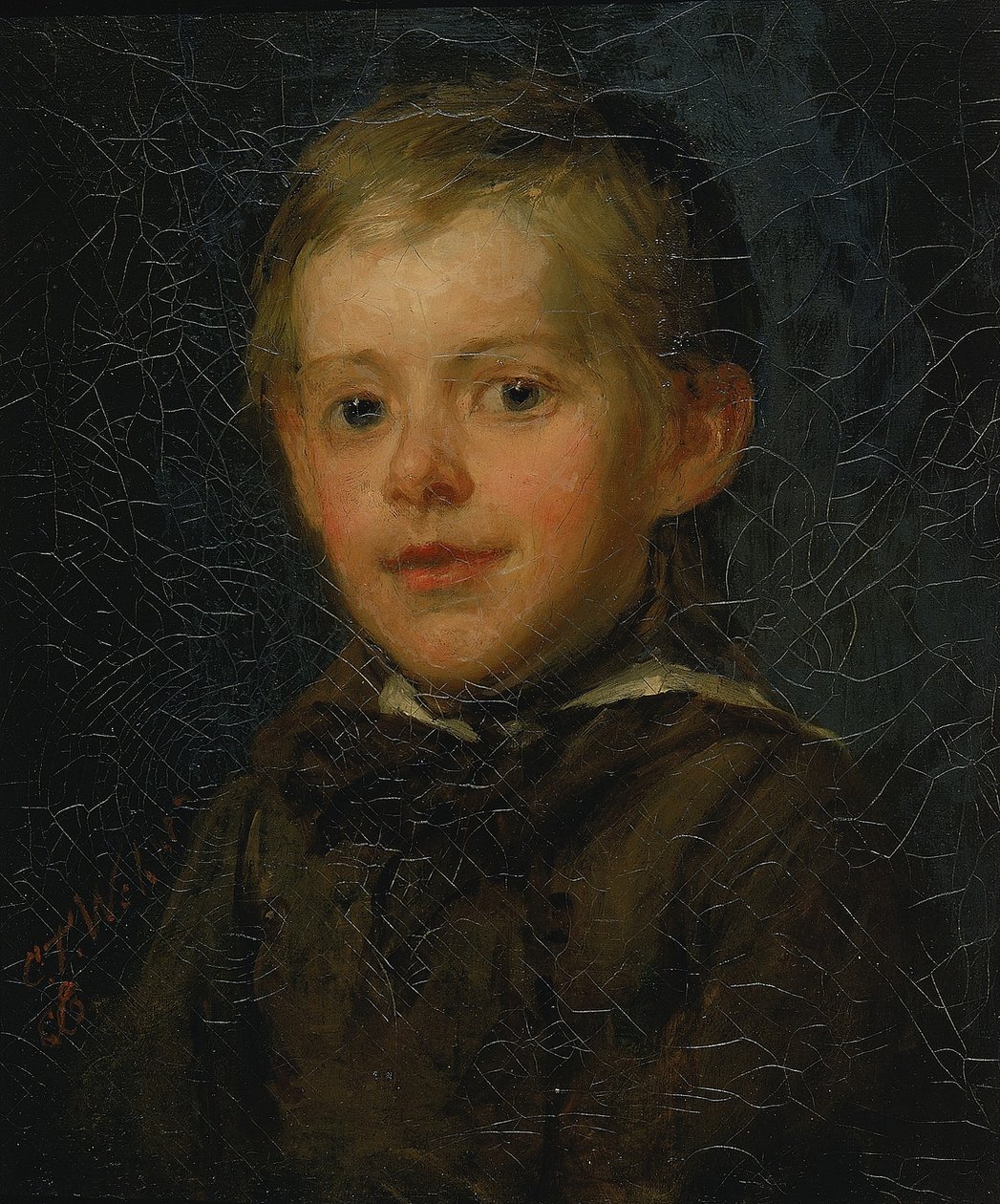 Retrato de um rapaz de Charles T. Webber
