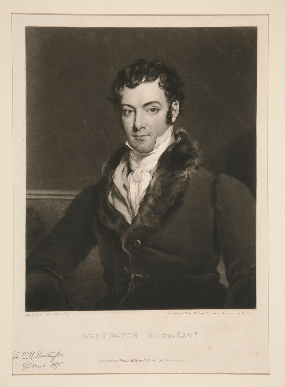 Washington Irving, Esq.r de Charles Turner