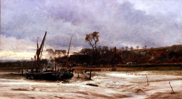 Rainham Quay de Charles William Wyllie