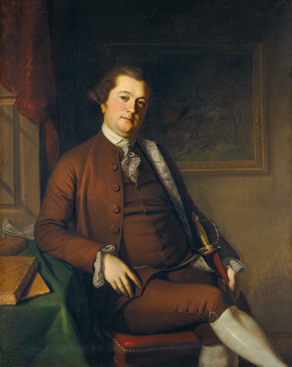 João Filipe de Haas, 1772. de Charles Willson Peale