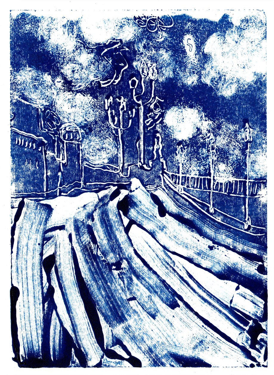 Pisa, 2019 (impressão única) de Charlotte Orr