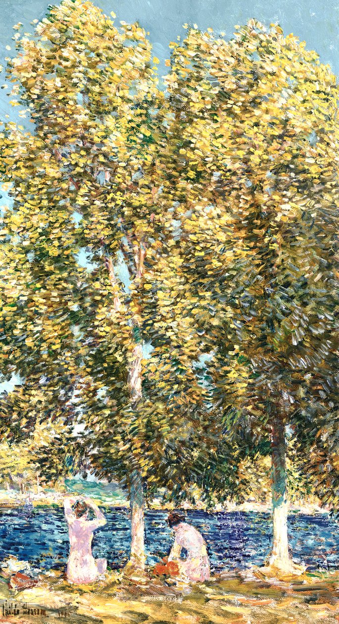 Os banhistas de Childe Frederick Hassam
