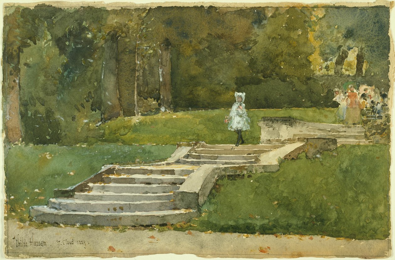 Saint-Cloud de Childe Hassam